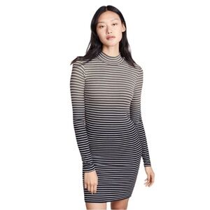 ATM Anthony Thomas Melillo - NWT Black
Combo Dip Dye Long Sleeve Dress Sz Xs